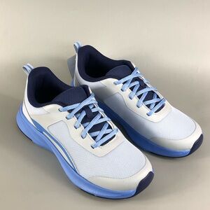 Athletic Works Blue and White Women's Sneakers Size 9W